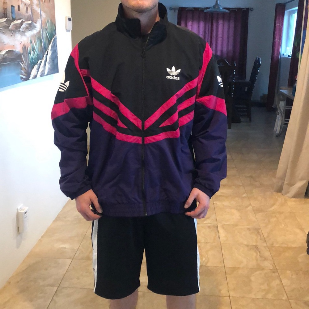 Adidas track jacket. Size large.  NWT